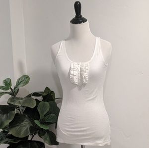 LOFT Ruffle Tank Top